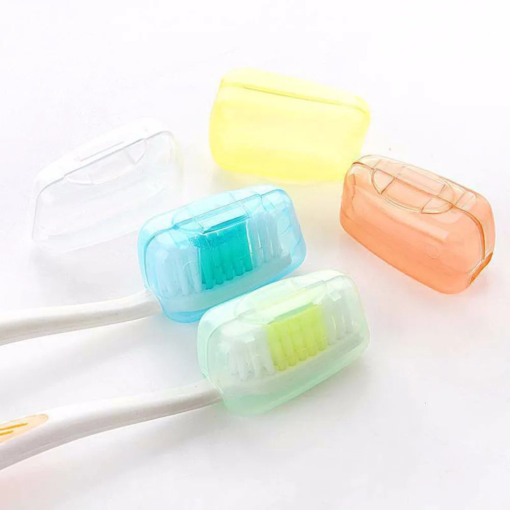 Portable Travel Toothbrush Case – Dustproof Plastic Cover
