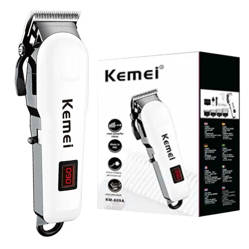 Kemei Rechargeable Hair Clipper & Beard Trimmer for Men