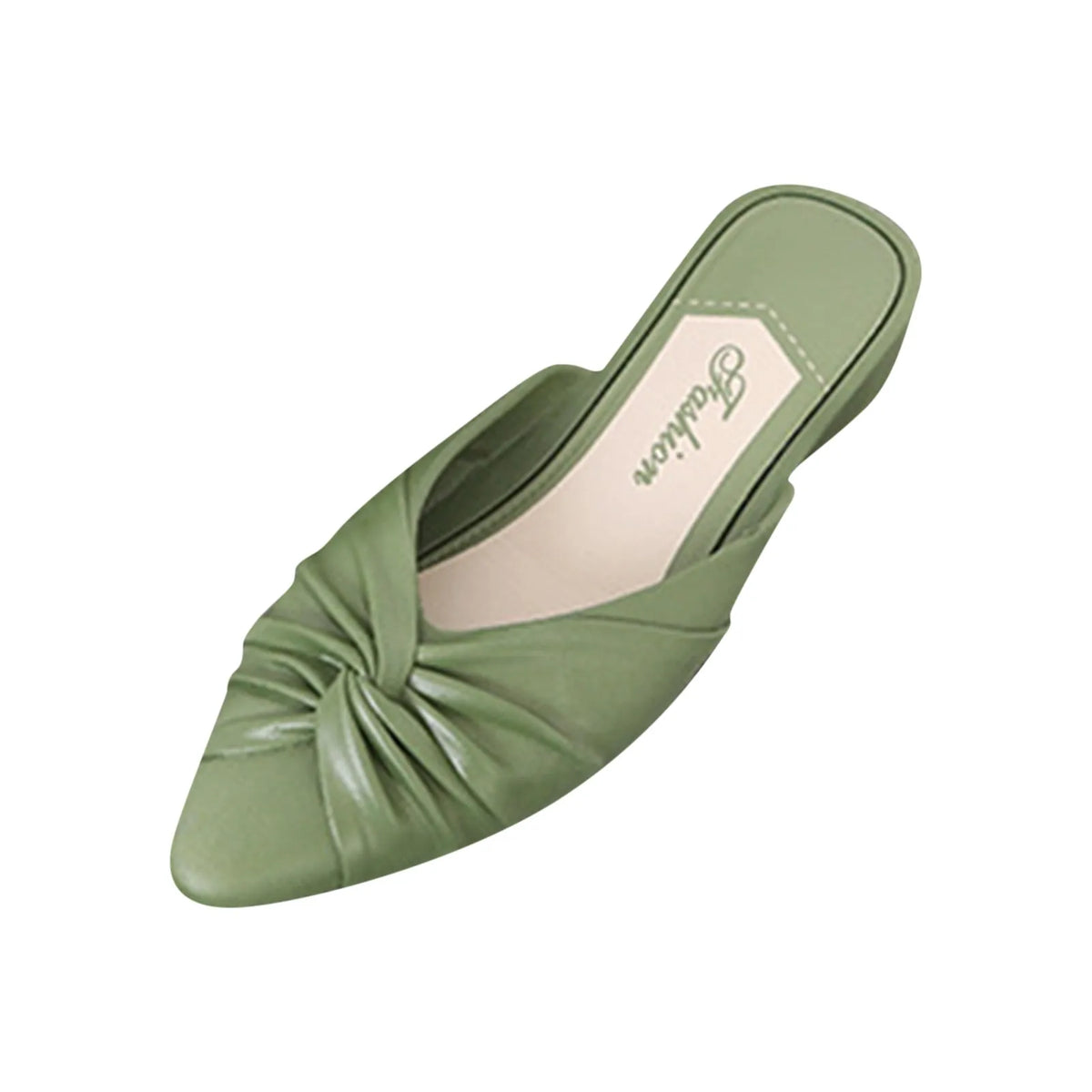 Women's Pointed Toe High Heel Slippers – Korean Style 2025