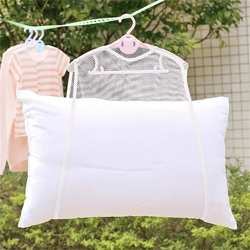 Mesh Laundry Drying Net – Space-Saving Quick-Dry Hanging Rack