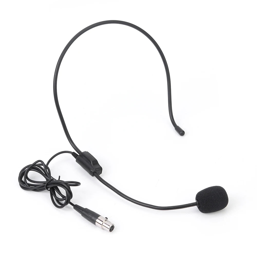Mini XLR TA3F Condenser Headset Mic – Cardioid 3-Pin