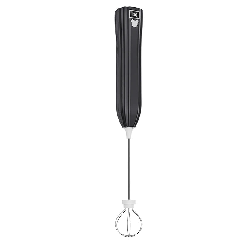 Electric Handheld Egg Beater USB Rechargeable Mini Milk Frother