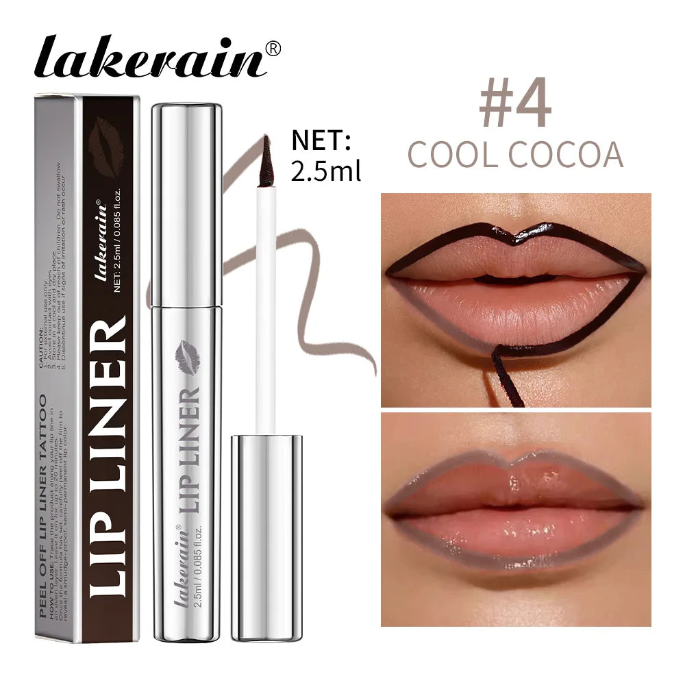 Peel Off Lip Liner Tattoo – Matte Waterproof Long-Lasting Stain