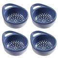 Double-Layer Drain Basket Set – Fruit & Vegetable Colander 4 Pack
