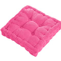 Square Tatami Seat Cushion Corncob Cotton Floor Mat 40x40cm