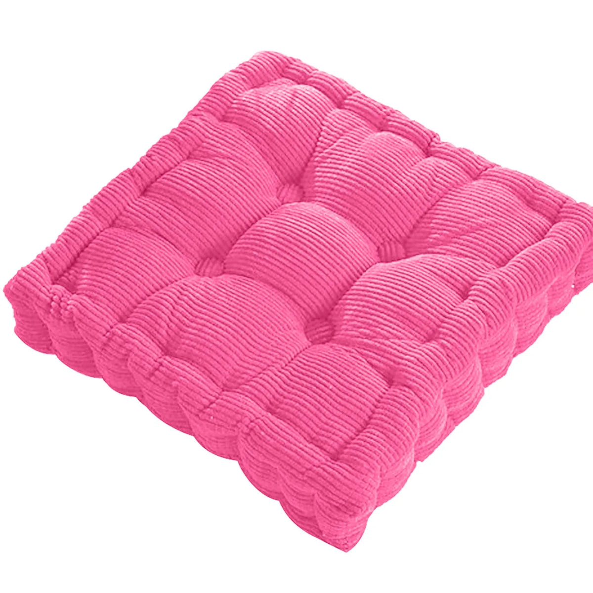 Square Tatami Seat Cushion Corncob Cotton Floor Mat 40x40cm