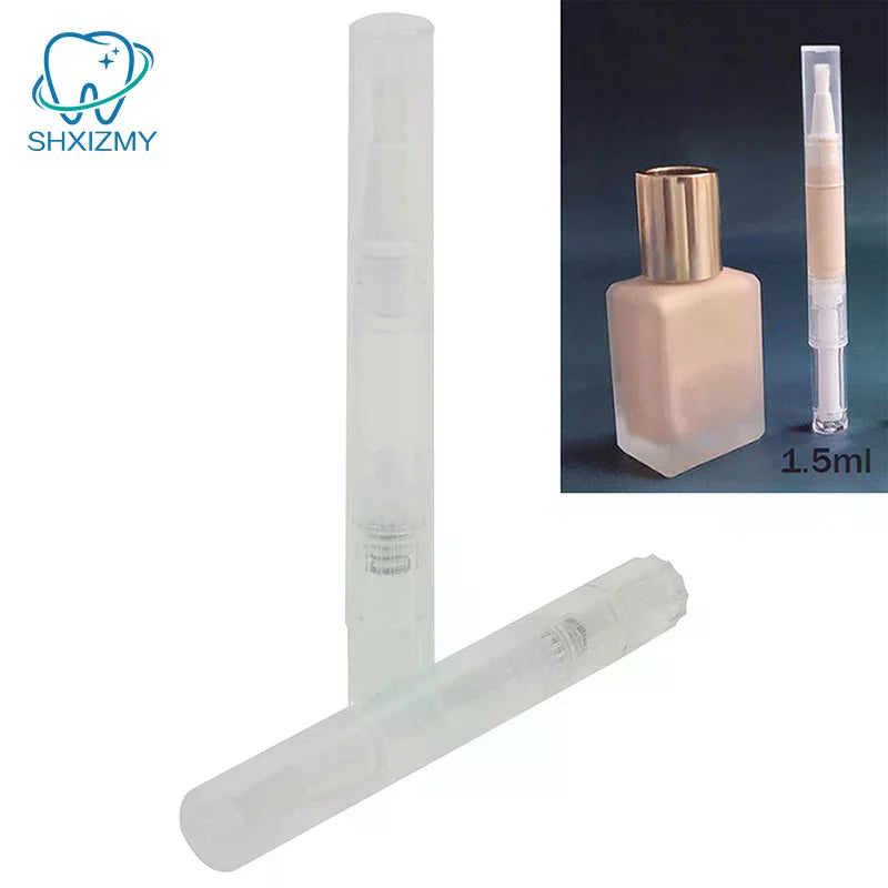 1.5ml Refillable Twist Pen with Brush – Lip Balm & Nail Oil