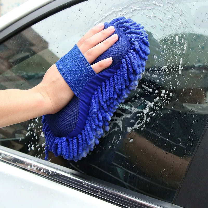 Microfiber Car Cleaning Sponge – Auto, Home & Motorcycle