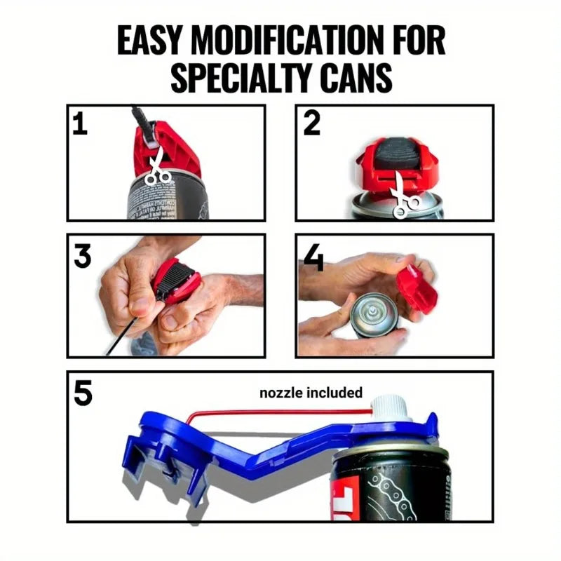Motorcycle Chain Oiler & Lubrication Tool Set | VIBE