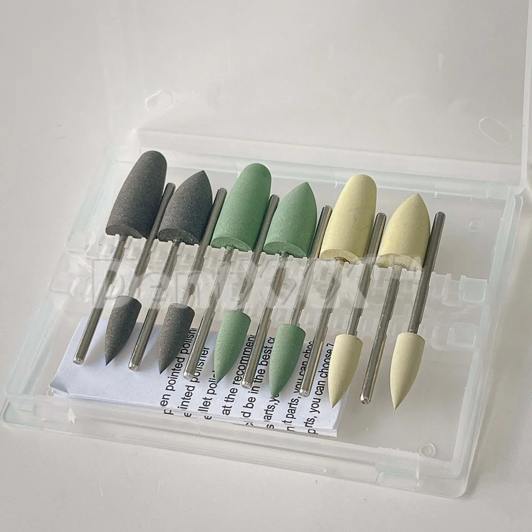 12-Pc Resin Polishing Kit HP 2.35mm Shank – Low Speed Tools