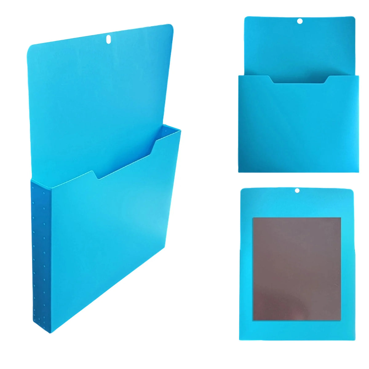 Colorful Magnetic Wall File Organizer – Hanging Folder Holder