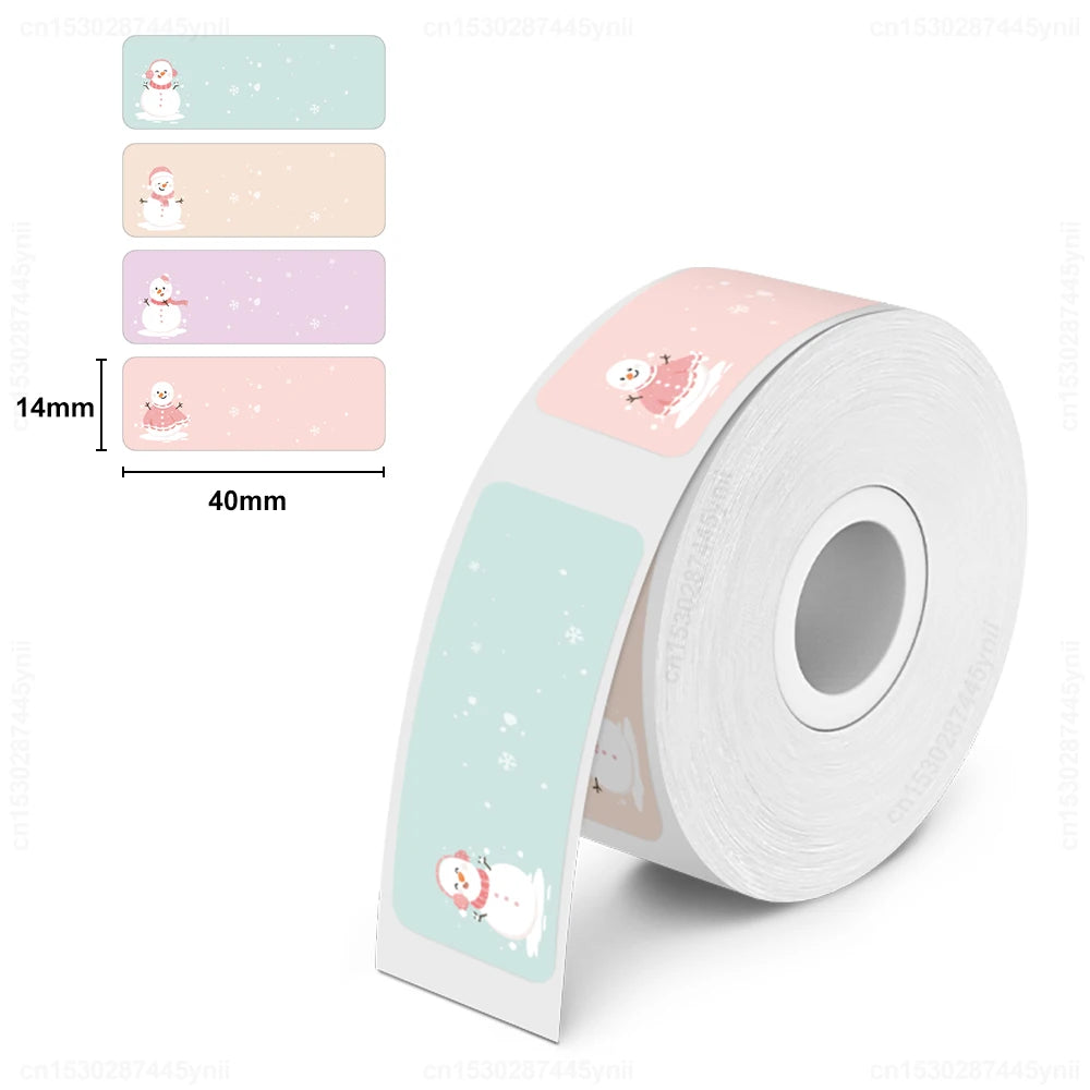 Labelwell P15 Waterproof Thermal Label Tape for Mini Label Printers