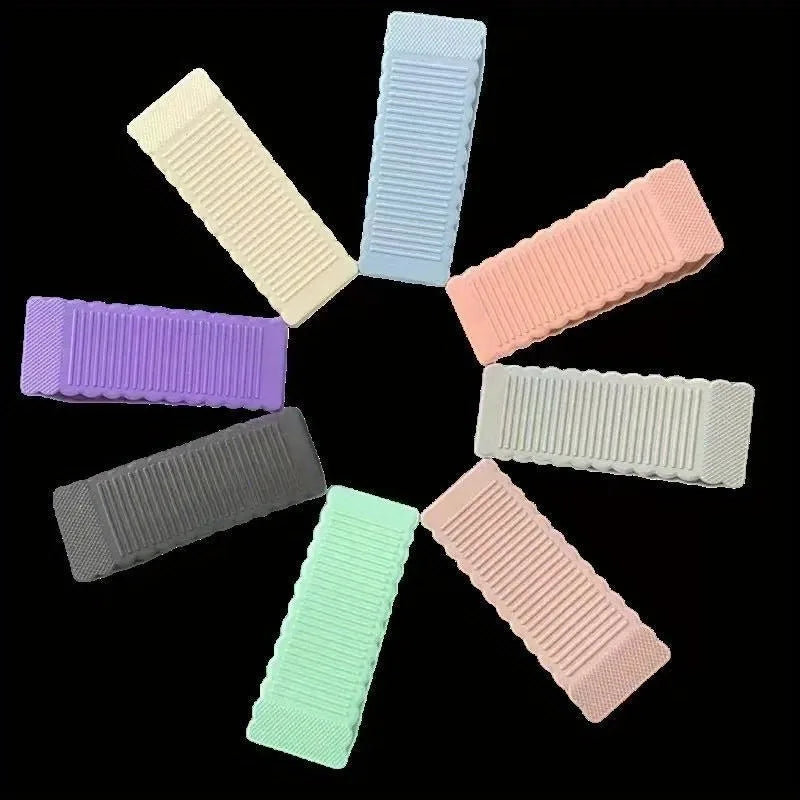 No-Drill Door Stopper Wedge – Windproof, Wall-Safe, Anti-Pinch