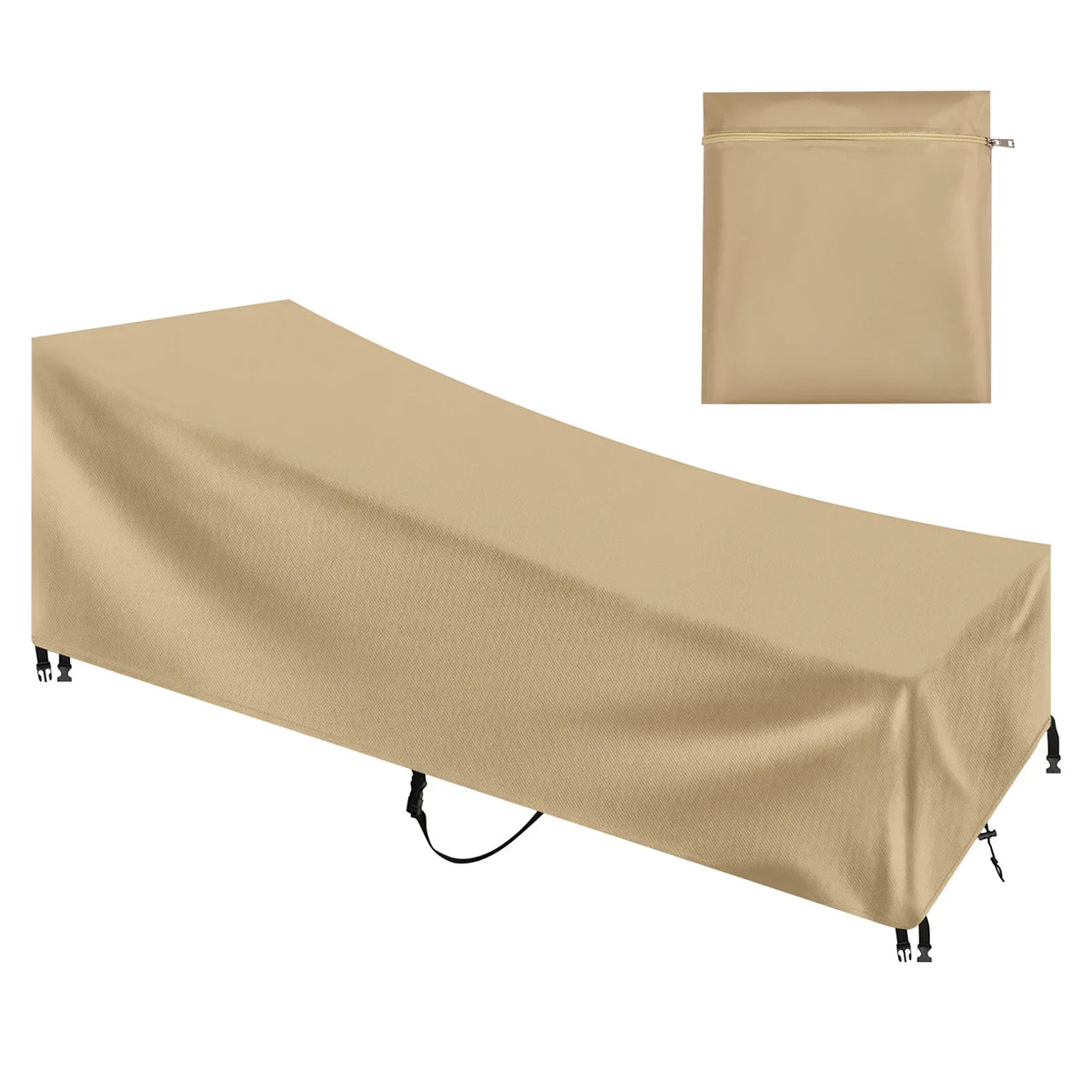 Waterproof Patio Chaise Lounge Cover – UV & Dustproof