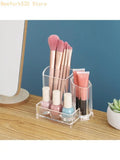 Clear Acrylic Makeup Organizer Multi-Layer Portable Storage