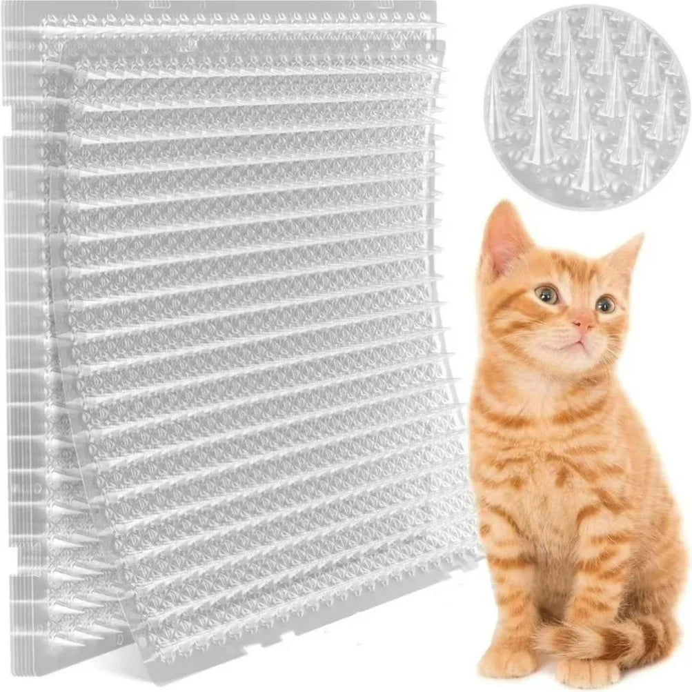 Cat Scat Mat with Spikes – Pet Deterrent for Garden & Furniture
