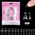 504pcs Acrylic Fake Nail Tips – 14 Styles, 12 Sizes | Misscheering