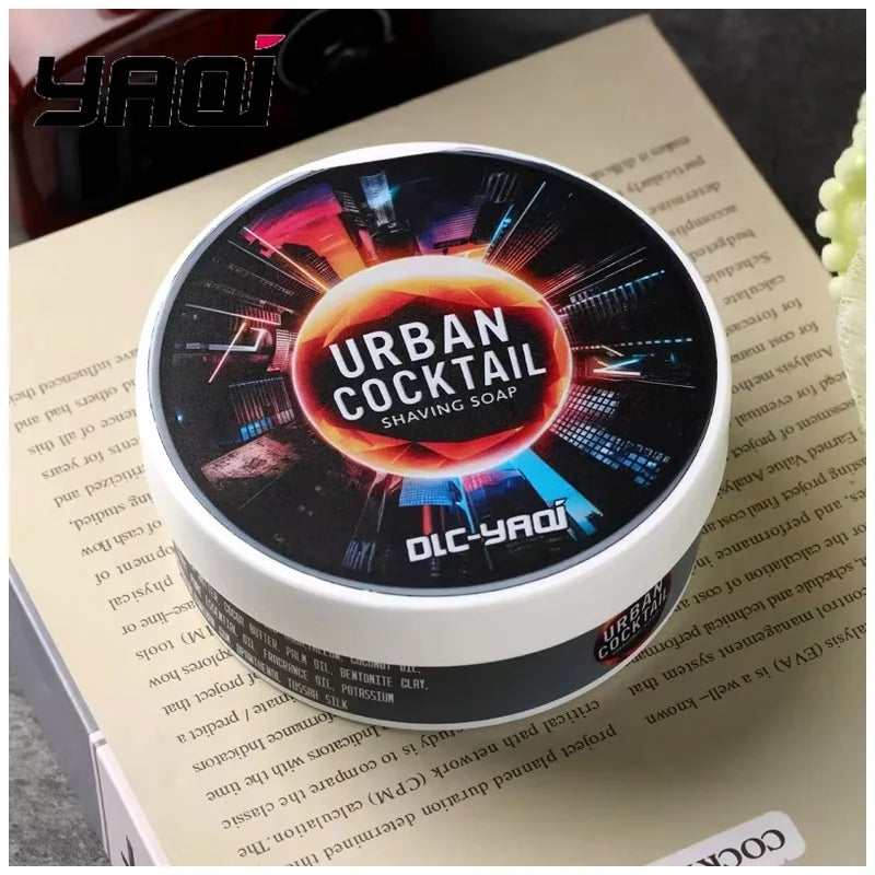 YAQI Urban Cocktail Artisan Shaving Soap 170g – Men's Wet Shave