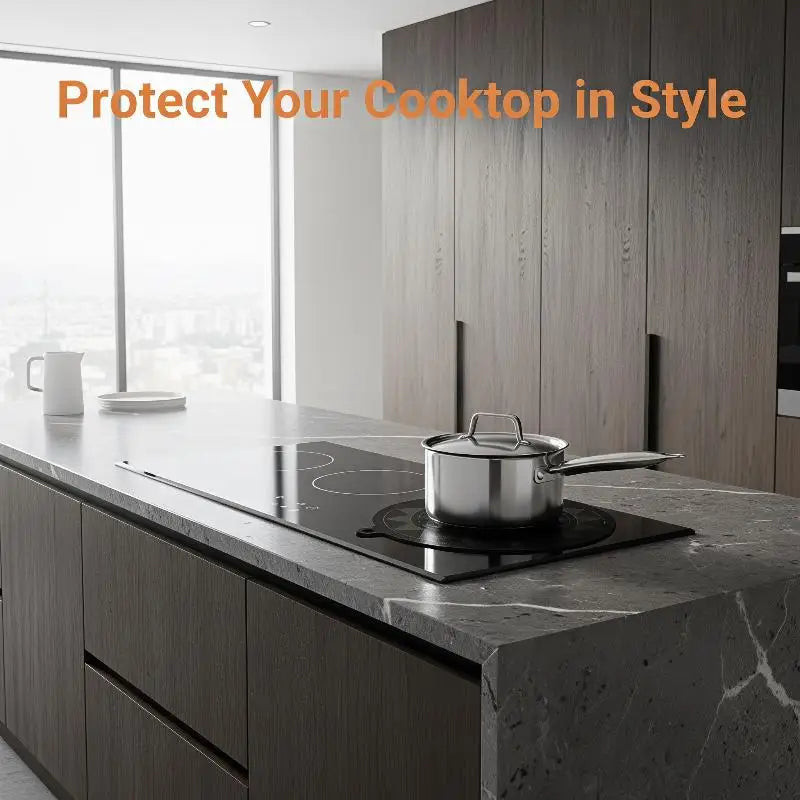 Thermochromic Silicone Induction Cooktop Protector Mat