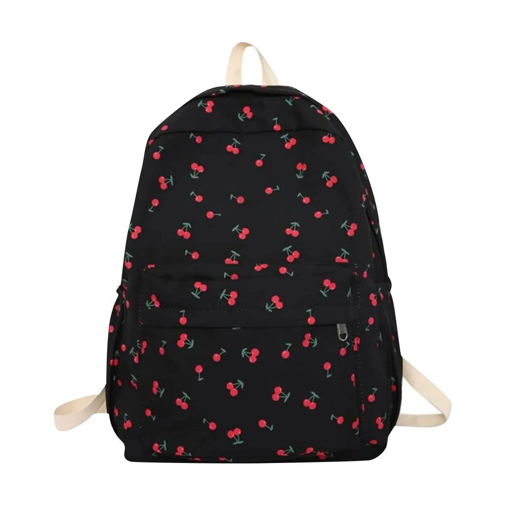 Cute Floral 3-Piece Girls Backpack Set with Pencil Case