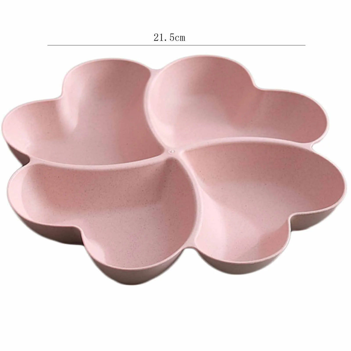 Four-Leaf Clover Snack Plate | Heart Compartment Fruit Tray