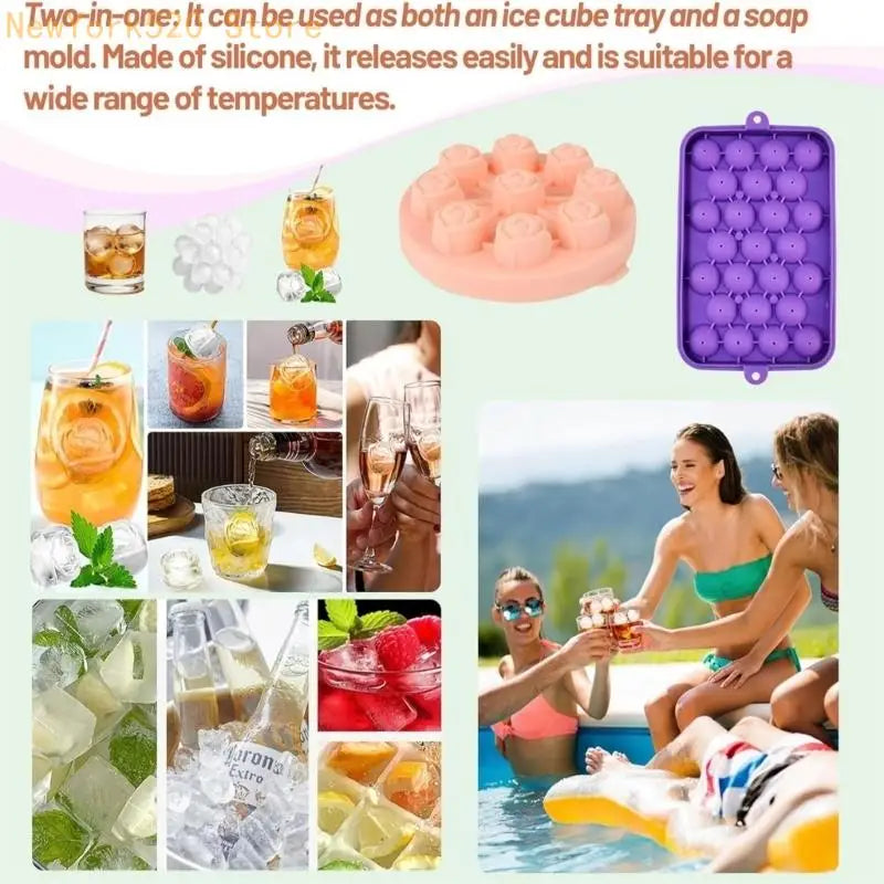 Soap Making Kit – Silicone Molds, Twine, Gift Bags & Ribbons