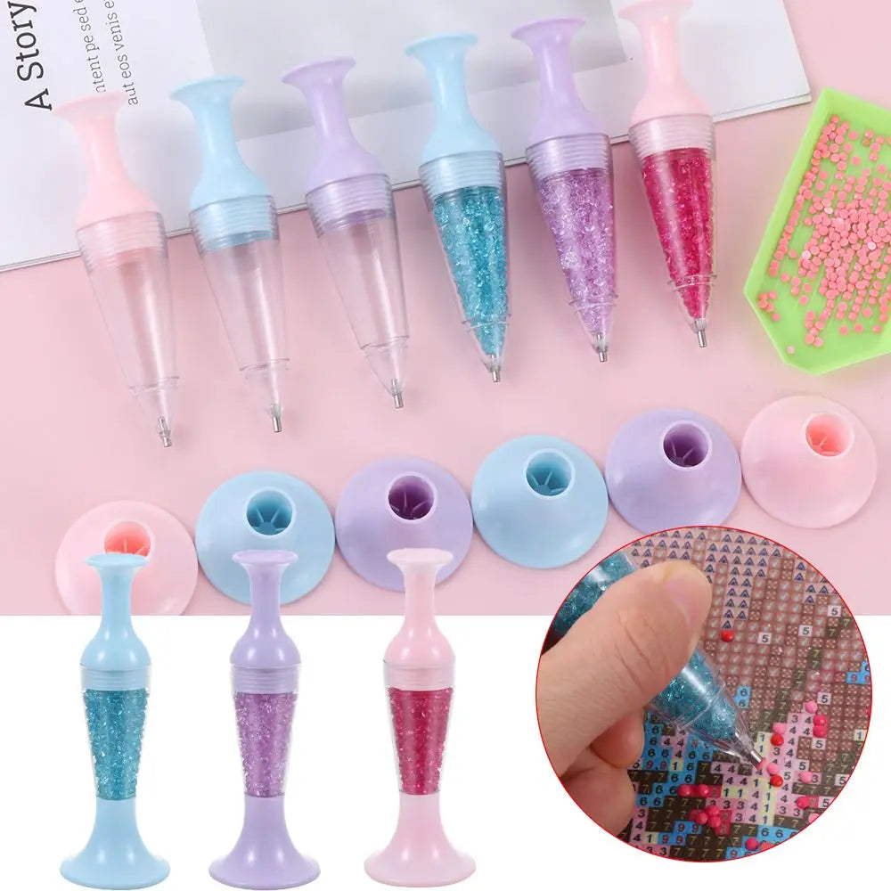 5D Diamond Painting Drill Pen – Flower Pot Standable Tool