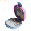 7-Compartment Weekly Pill Organizer – Dustproof Portable Box