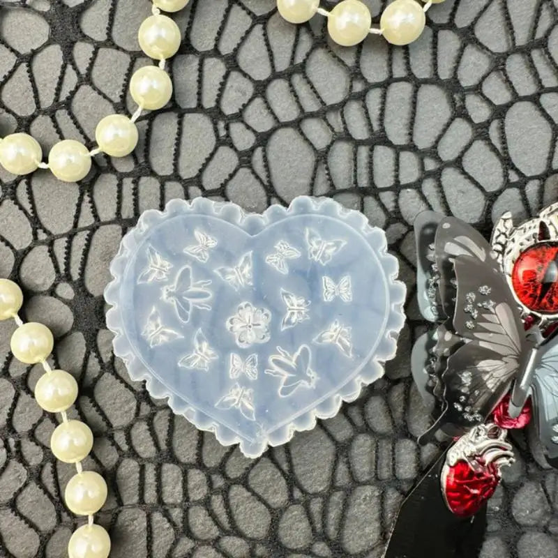 3D Silicone Nail Art Mold – Flowers, Hearts & Bows DIY
