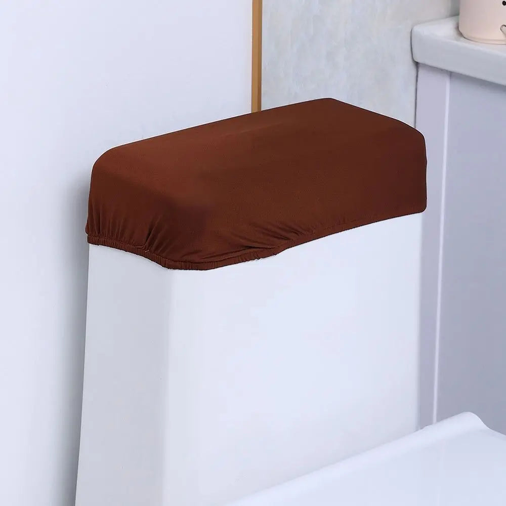 Stretch Washable Toilet Tank Dust Cover – Universal Fit