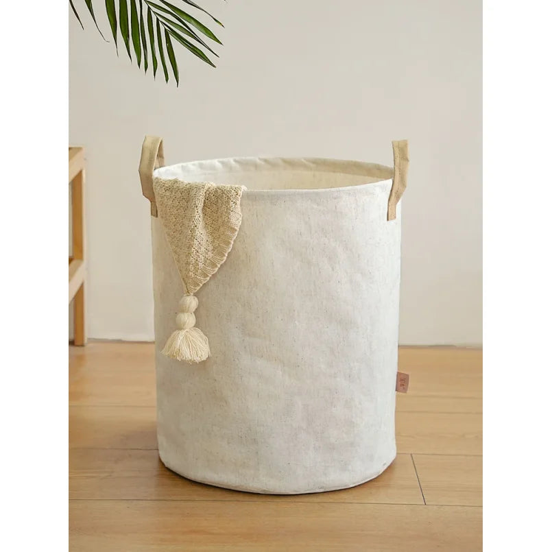 5-Pack Foldable Fabric Laundry Baskets – Home Storage Hampers