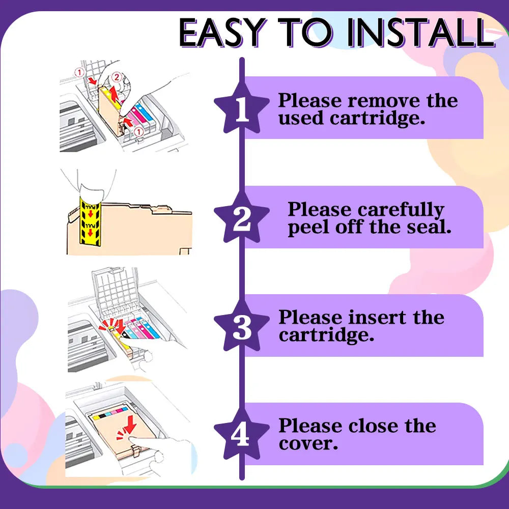 T405XL Compatible Ink Cartridges for Epson WorkForce Pro WF