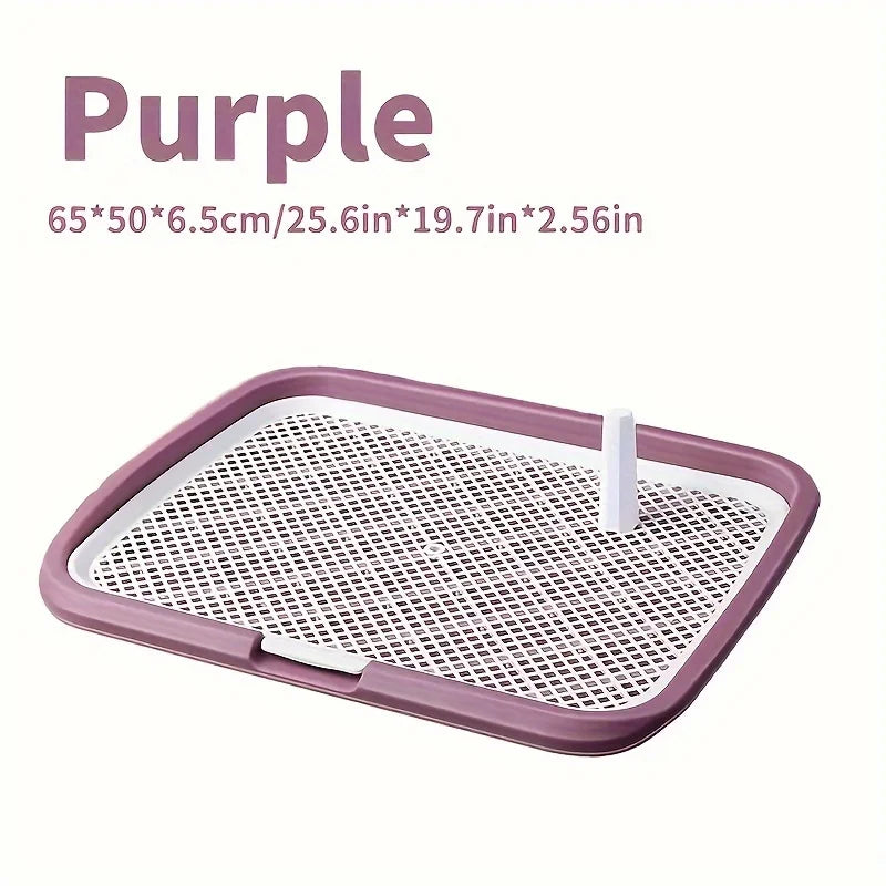 Dog Potty Training Tray with Removable Net – Reusable Pee Pad Holder