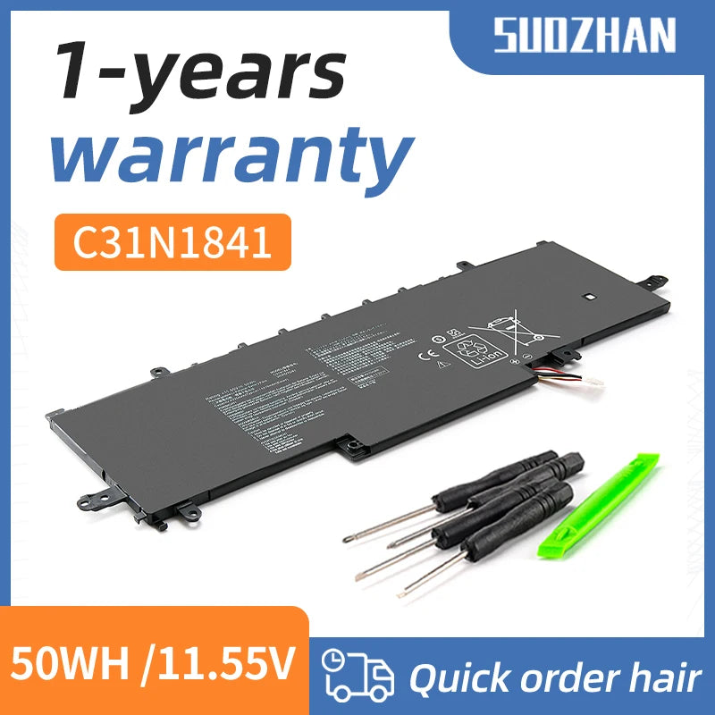 SUOZHAN C31N1841 Battery for Asus UX433 UX434 UX334 ZenBook