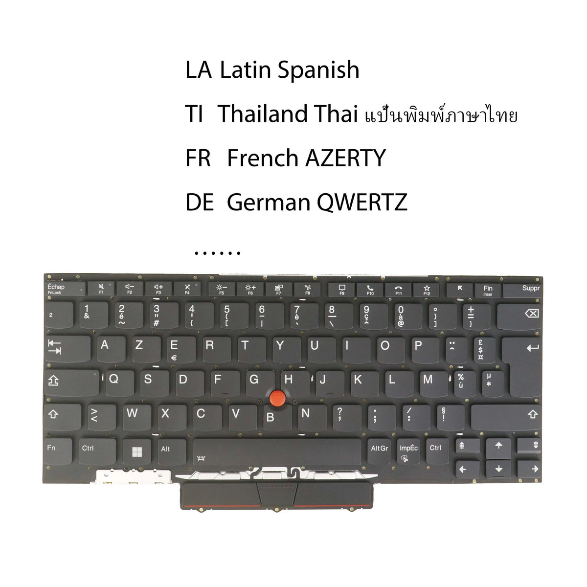 Backlit Keyboard Lenovo ThinkPad X1 Nano Gen 1 – Multi-Layout