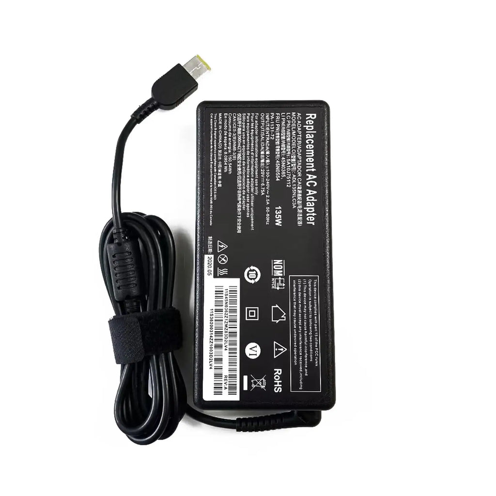 135W Lenovo Legion Y520 Y530 Y7000P Laptop Charger AC Adapter