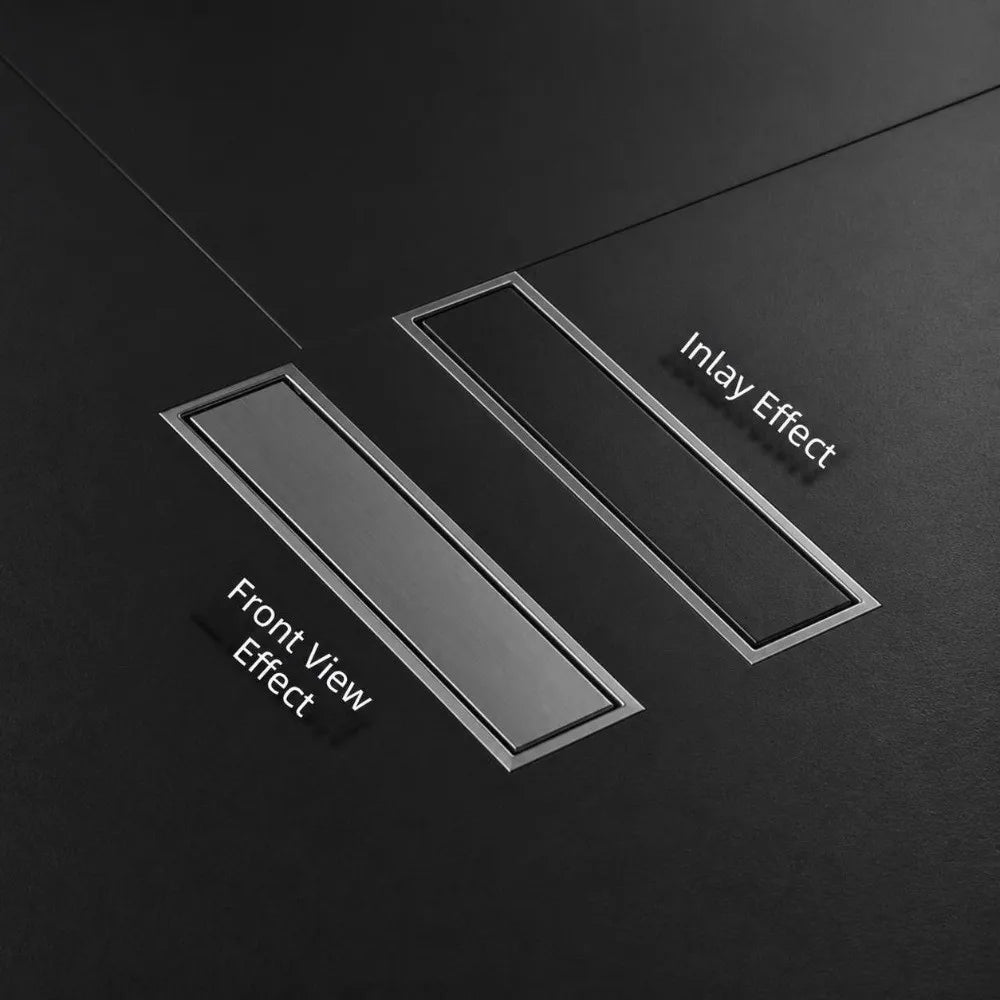 SUS304 Stainless Steel Rectangular Linear Shower Floor Drain