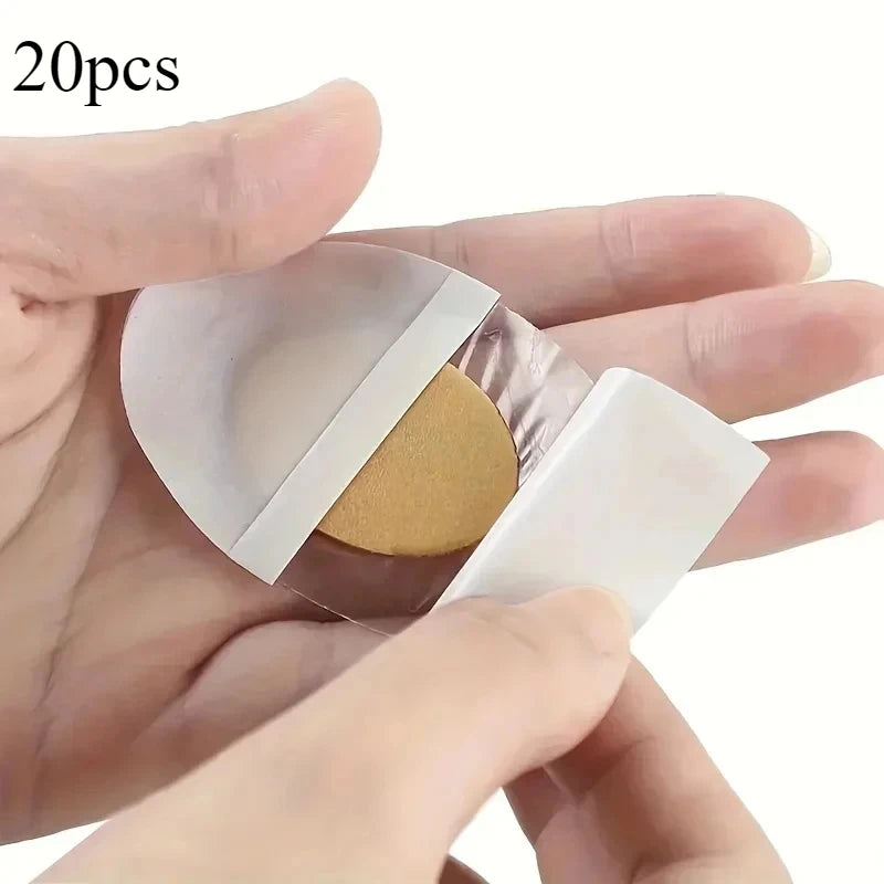 Waterproof Transparent Heel & Forefoot Gel Pads – 10/20 Pack