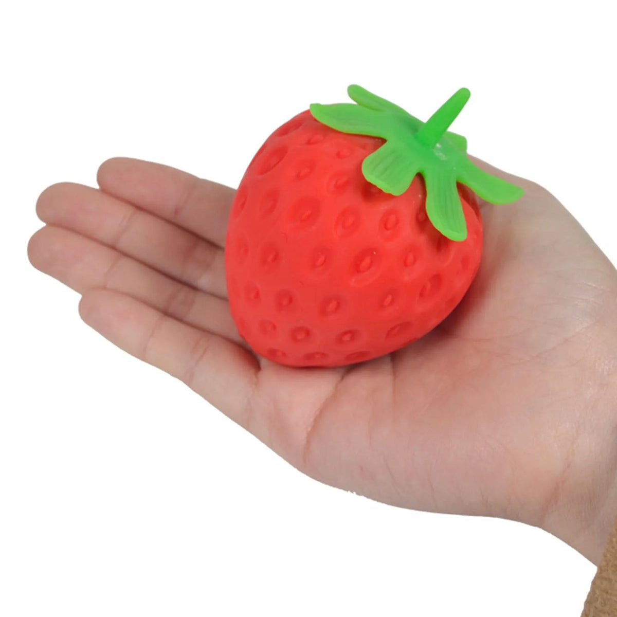 Strawberry Squishy Slow Rising Fidget Toy – Soft Sensory Squeeze