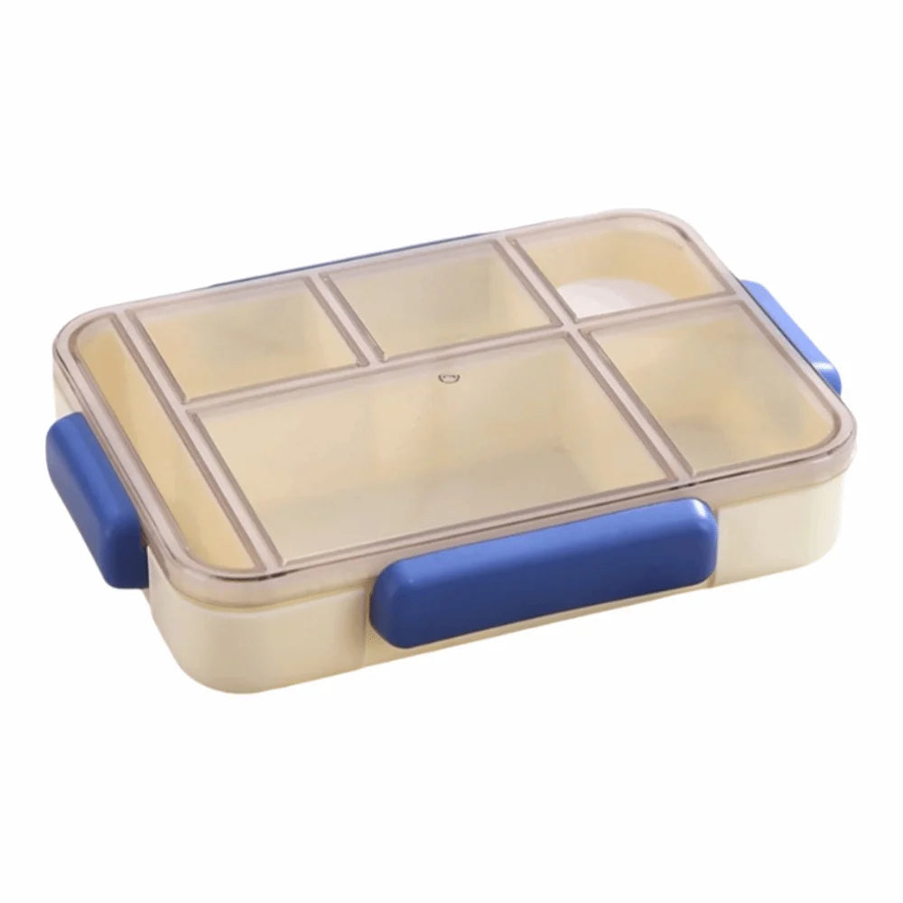 Cartoon Student Lunch Box – Leak-Proof, Microwave Safe, 1200ml