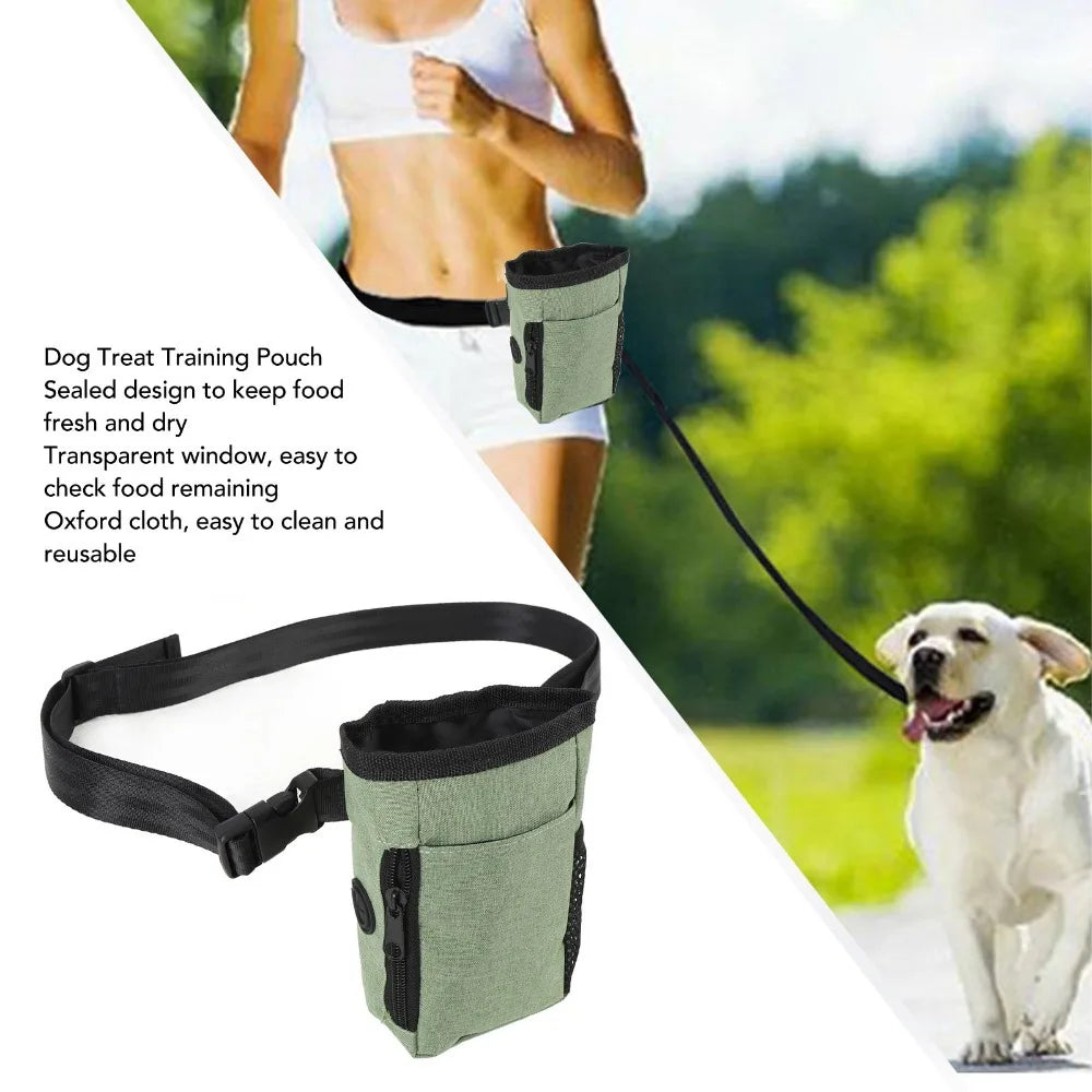 Dog Training Treat Pouch – Waist Bag, Multi-Compartment