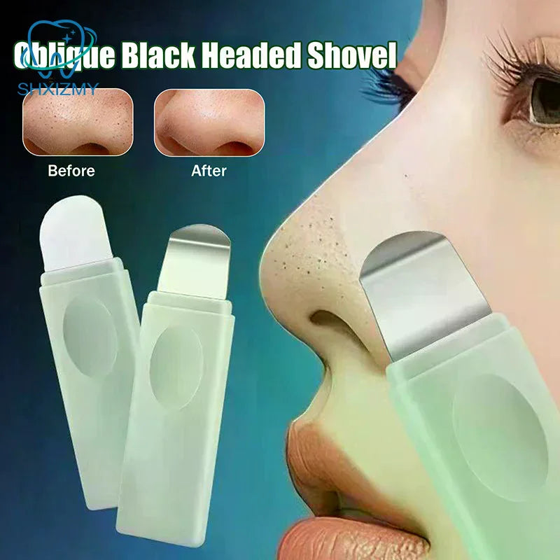 Manual Blackhead Removal Spatula – Face & Nose Pore Tool
