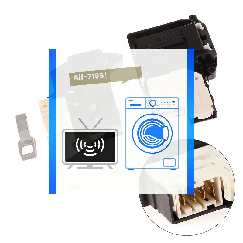 EBF61315801 Washing Machine Door Lock Delay Switch Replacement