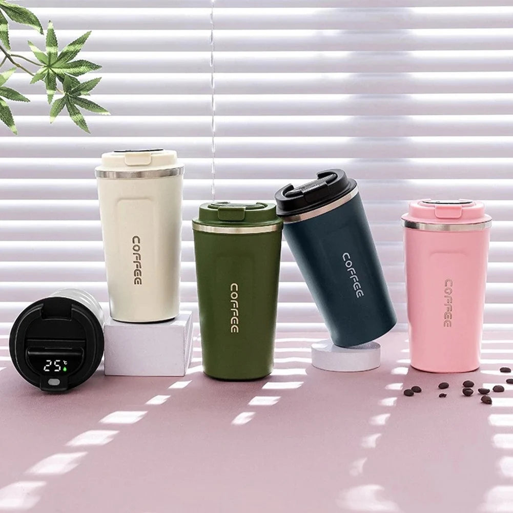 510ml Smart Insulated Tumbler with LED Temperature Display