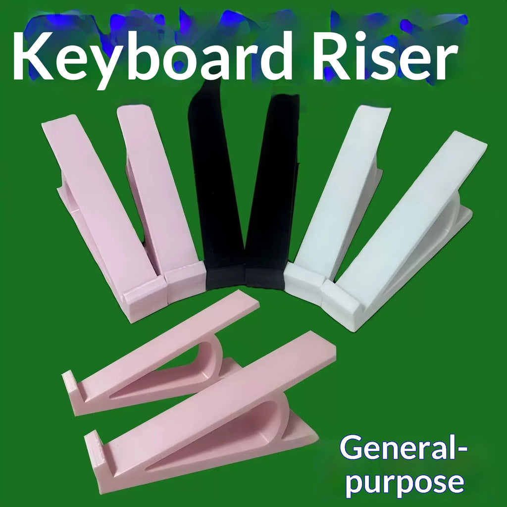 Ergonomic Keyboard Riser Stand – Anti-Slip Typing Holder