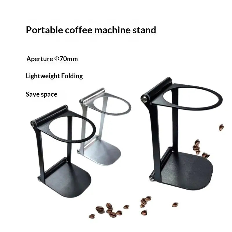 Foldable Pour Over Coffee Dripper Stand | Portable Aluminum