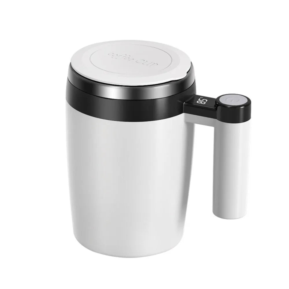 Electric Self-Stirring Mug 380ml LCD Display USB Rechargeable