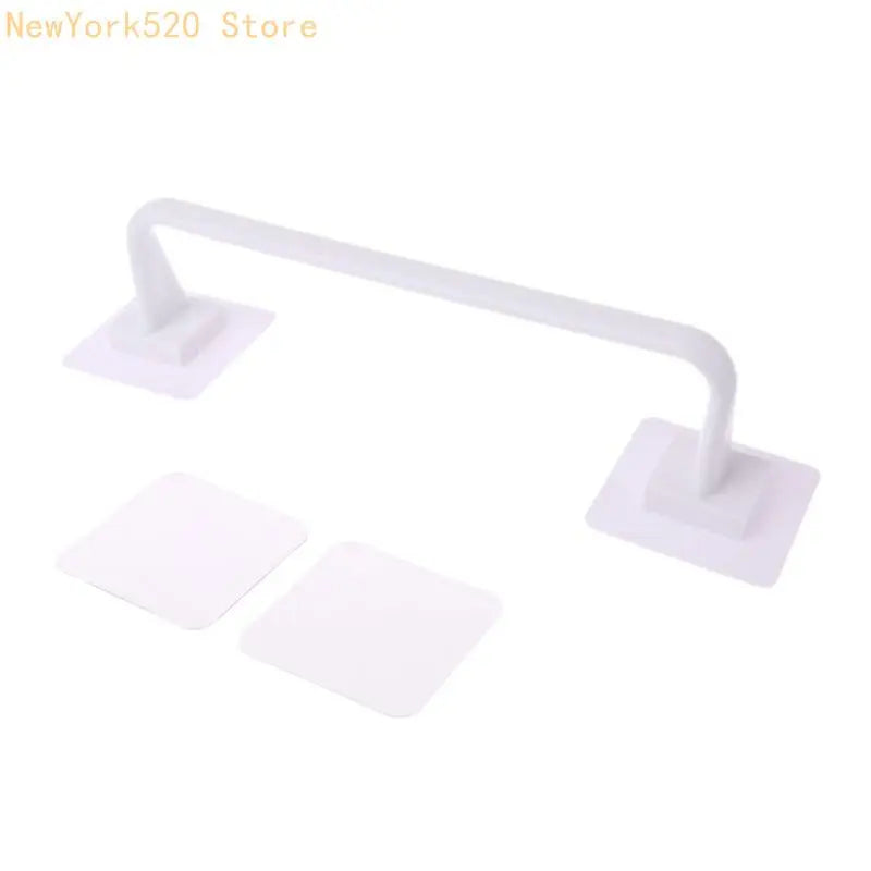 No-Drill Adhesive Wall Mount Towel Bar & Roll Holder