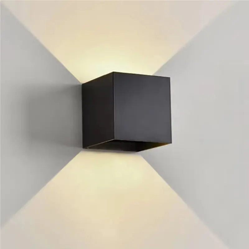 10W LED Wall Lamp Up Down Adjustable Indoor Outdoor 2-Pack