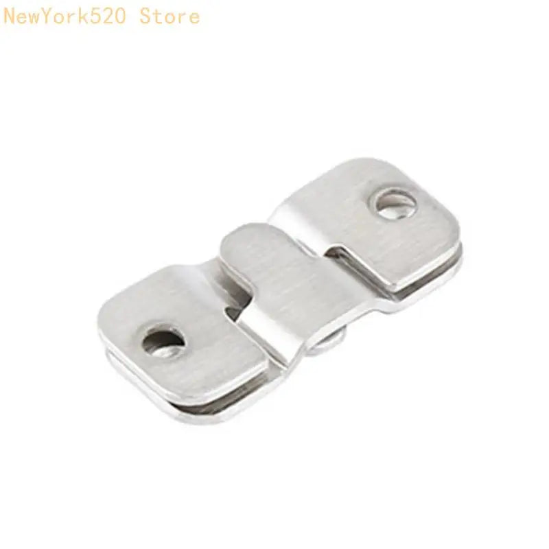 2-Pack Stainless Steel Flush Mount Z-Clip Bracket Connector